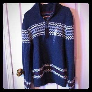 Tommy Hilfinger Men’s 1/4 Zip Pullover Sweater